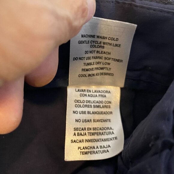 UB Tech Men's Pants Size 40x32 Classic Fit Navy Blue Lightweight Straight Leg - Picture 8 of 10